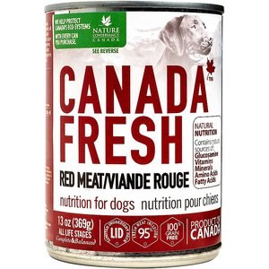Canada Fresh Red Meat Canned Dog Food, 13-oz, case of 12