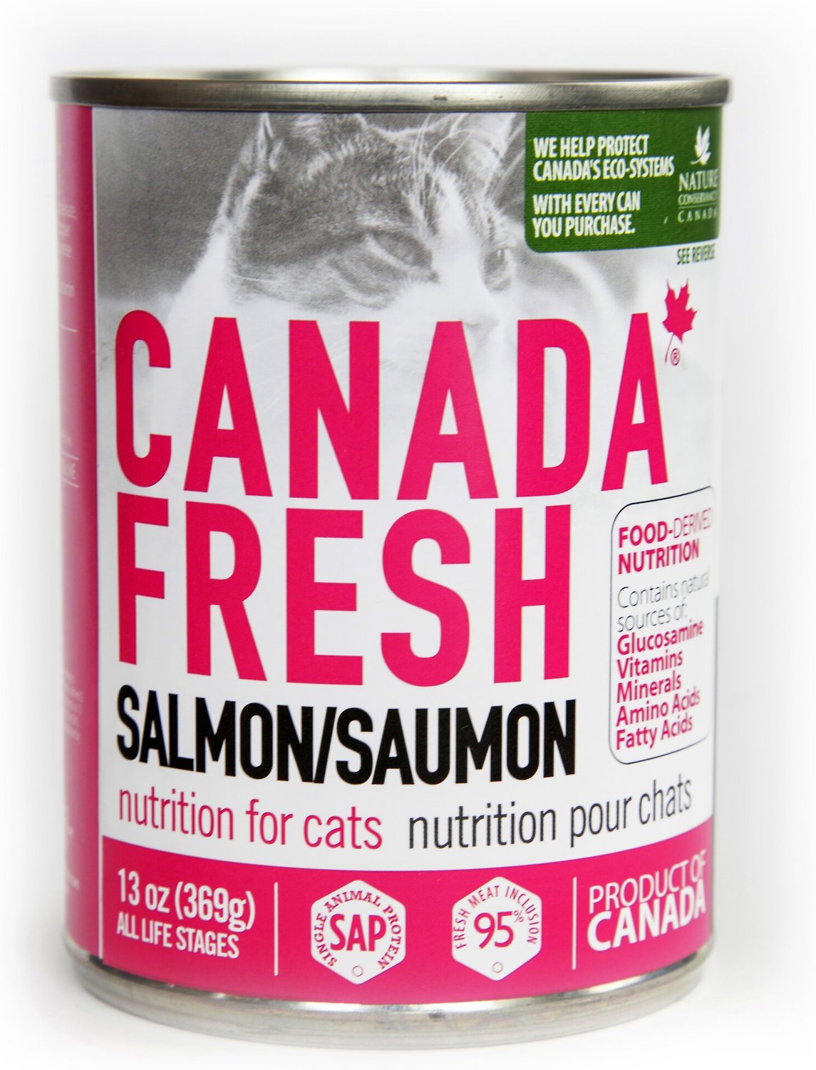 Canada Fresh Salmon Canned Cat Food, 13oz, case of 12