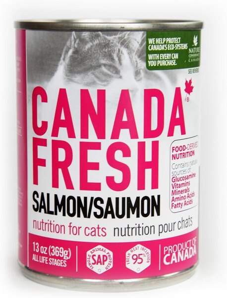Canada Fresh Salmon Canned Cat Food, 13-oz, case of 12 slide 1 of 4