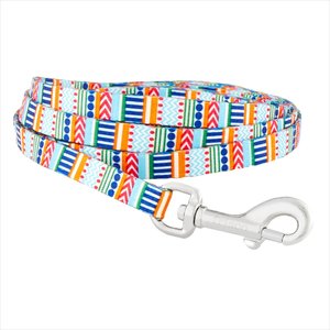 Frisco Patterned Polyester Dog Leash, Geo Graphic Print, Large: 4-ft long, 1-in wide