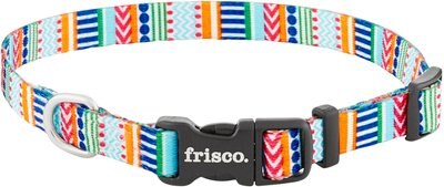 Frisco Patterned Polyester Dog Collar, slide 1 of 1