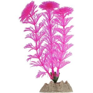 GloFish Aquarium Plant, Pink, Small