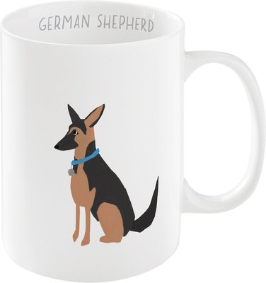 Pet Shop by Fringe Studio Happy German Shepherd Coffee Mug, slide 1 of 1