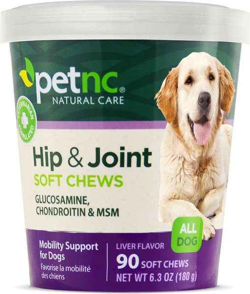 PetNC Natural Care Hip & Joint Soft Chews Joint Supplement for Dogs, 90 count slide 1 of 7