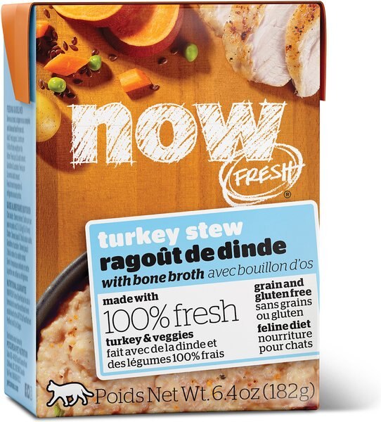 Now Fresh Grain-Free Turkey Stew Wet Cat Food, 6.4 oz, case of 24 slide 1 of 9