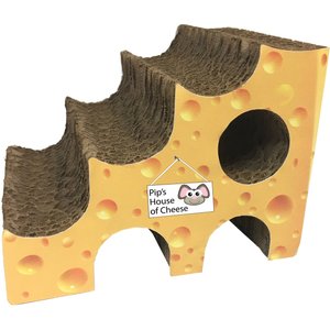 Imperial Cat Play 'N Shapes Cheese Small Animal Hideout, Medium