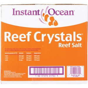 Instant Ocean Reef Crystals Reef Salt, 200-gal