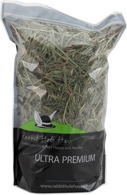 Rabbit Hole Hay Ultra Premium, Hand Packed Soft Timothy Hay Small Animal Food, slide 1 of 1