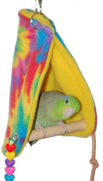Super Bird Creations Peekaboo Perch Bird Tent, Color Varies, Small slide 1 of 5