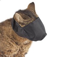 lined nylon cat muzzle