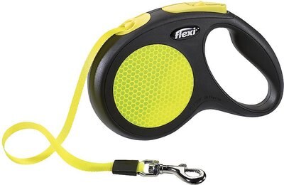 Flexi Neon Nylon Tape Reflective Retractable Dog Leash, slide 1 of 1