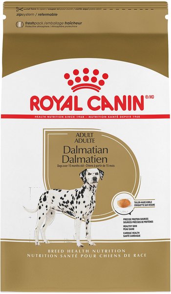 Royal Canin Breed Health Nutrition Dalmatian Adult Dry Dog Food, 30-lb bag slide 1 of 5