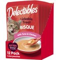 Hartz Delectables Bisque Tuna & Chicken Lickable Kitten Treat, 1.4-oz, Case of 12