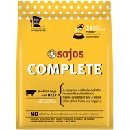 Sojos Complete Beef Recipe Adult Grain-Free Freeze-Dried Raw Dog Food