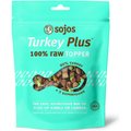 Sojos Turkey Plus Raw Grain-Free Dog Food Topper, 4-oz bag