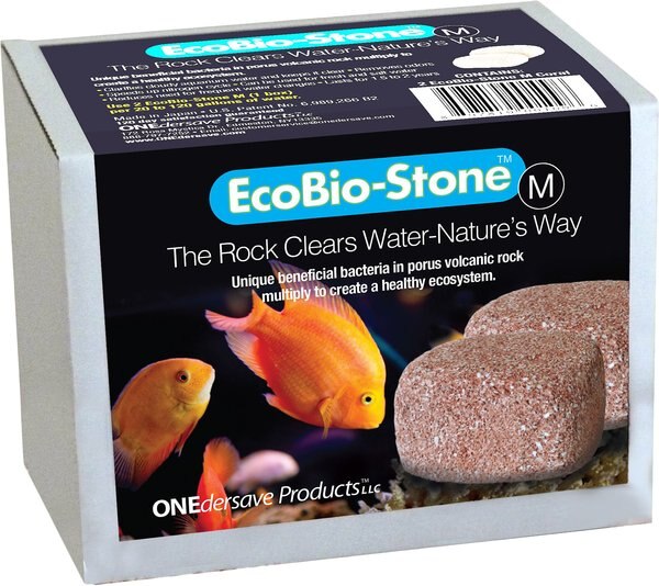 EcoBio-Block EcoBio-Stone with Beneficial Aquarium Bacteria, Medium, 2 Pack slide 1 of 3