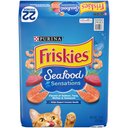 Friskies Seafood Sensations Dry Cat Food, 22-lb bag
