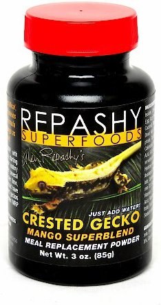 Repashy Superfoods Crested Gecko Mango Superblend Meal Replacement Powder Reptile Food, 3-oz bottle slide 1 of 2
