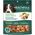 RUFFIN' IT Healthfuls Chicken & Fruit Wraps Dehydrated Dog Treats, 16-oz bag