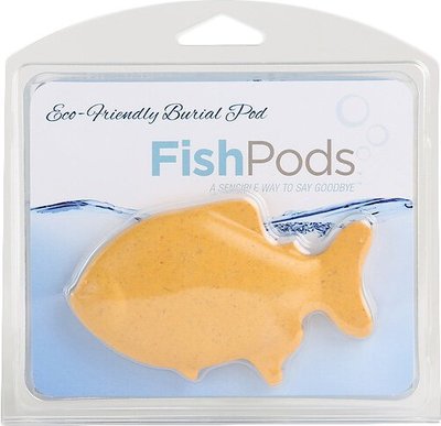 Paw Pods Biodegradable Fish Pod Casket, slide 1 of 1