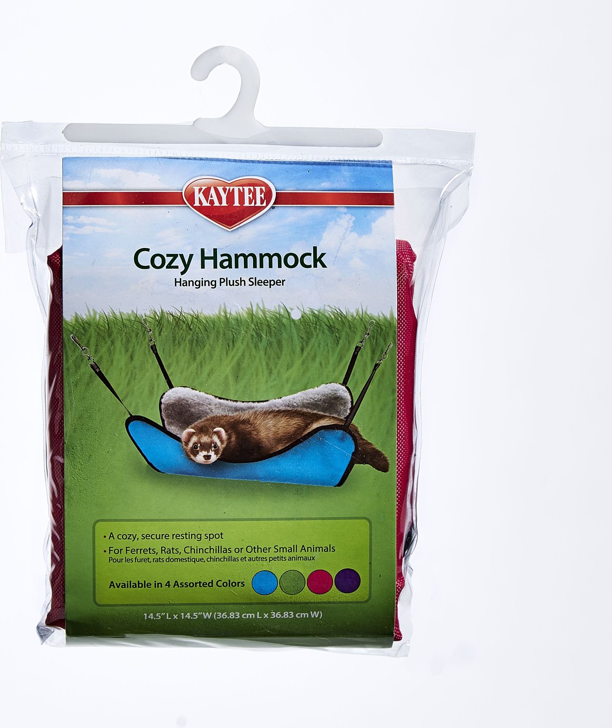 5. Kaytee Small Animal Plush Sleeper Hammock