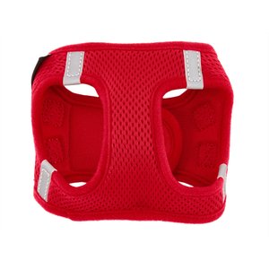 Frisco Small Breed Soft Vest Step In Back Clip Dog Harness, Red, 11 to 13-in chest