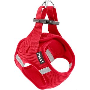 Frisco Small Breed Soft Vest Step In Back Clip Dog Harness, Red, 15 to 18-in chest