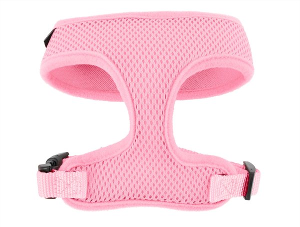 Frisco Small & Medium Breed Soft Mesh Back Clip Dog Harness, Pink, 12 to 16.5-in chest slide 1 of 7