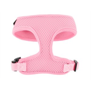 Frisco Small & Medium Breed Soft Mesh Back Clip Dog Harness, Pink, 12 to 16.5-in chest