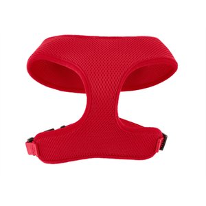 Frisco Small & Medium Breed Soft Mesh Back Clip Dog Harness, Red, 18.5 to 24-in chest