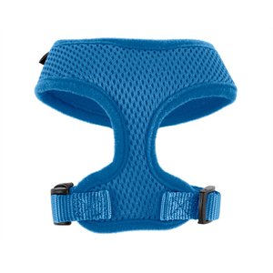 Frisco Small & Medium Breed Soft Mesh Back Clip Dog Harness, Blue, 9 to 12-in chest