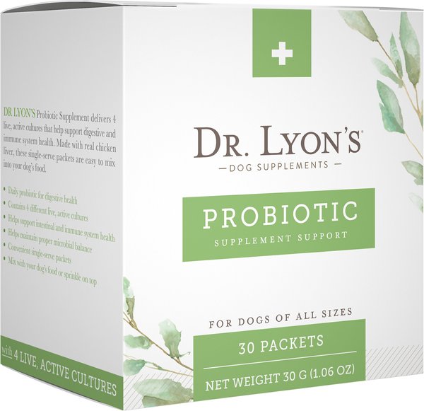 Dr. Lyon's Probiotic Daily Digestive Health Support Dog Supplement, 30 count slide 1 of 7