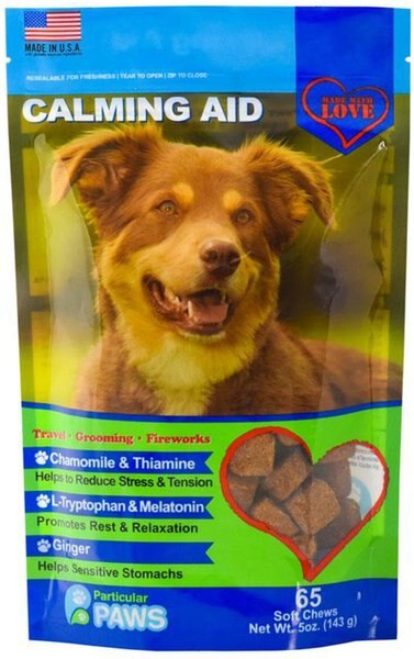 Particular Paws Calming Aid Soft Chews Dog Supplement, 65 count slide 1 of 7