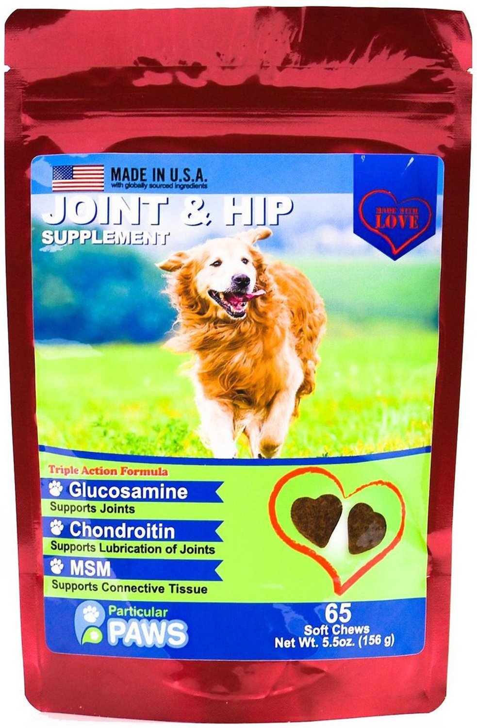particular paws joint and hip supplement