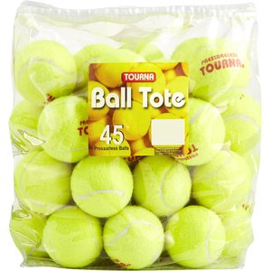 Tourna Pressureless Tennis Balls Dog Toy, 45 count