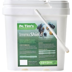 Dr. Tim's ImmuShield Immune & Digestive Powder Dog Supplement, 6.6-lb pail
