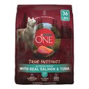 Purina ONE SmartBlend True Instinct with Real Salmon & Tuna Adult Dry Dog Food, 36-lb bag