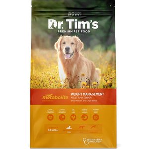 Dr. Tim's Weight Management Metabolite Formula Dry Dog Food, 4-lb bag