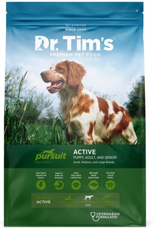Dr. Tim’s Dog Pursuit Active Formula Dry Food