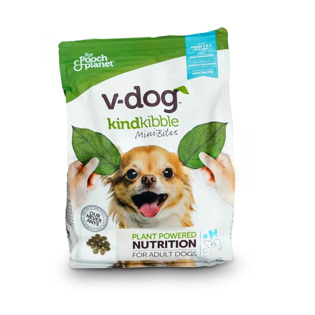 V-DOG Kind Kibble Mini Bites Vegan Adult Dry Dog Food, 4.5-lb bag ...