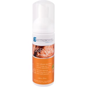 Dermoscent Essential Mousse Rinse-Free Dog Cleanser, 5-oz bottle