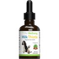 Pet Wellbeing Milk Thistle Bacon Flavored Liquid Liver Supplement for Dogs & Cats, 2-oz bottle