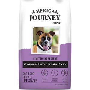 American Journey Limited Ingredient Venison & Sweet Potato Recipe Grain-Free Dry Dog Food, 24-lb bag