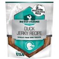 Betsy Farms Natural Duck Jerky Recipe Wheat Free Dog Treats, 48-oz bag