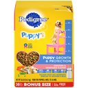 Pedigree Puppy Growth & Protection Chicken & Vegetable Flavor Dry Dog Food, 36-lb bag