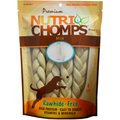 Nutri Chomps Milk Flavor Braid Dog Treats, 4 count, 9-in