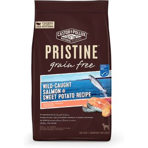 Castor & Pollux PRISTINE Grain-Free Wild-Caught Salmon & Sweet Potato Recipe Dry Dog Food, 4-lb bag