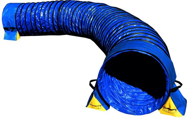 Cool Runners Agility Lightweight PVC Dog Training Tunnel with Tunnel Bags, 15-ft slide 1 of 3