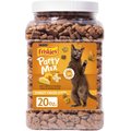 Friskies Party Mix Cheezy Craze Crunch Cat Treats, 20-oz tub