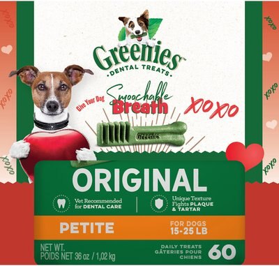 Greenies Smoochable Breath Petite Dental Dog Treats, slide 1 of 1